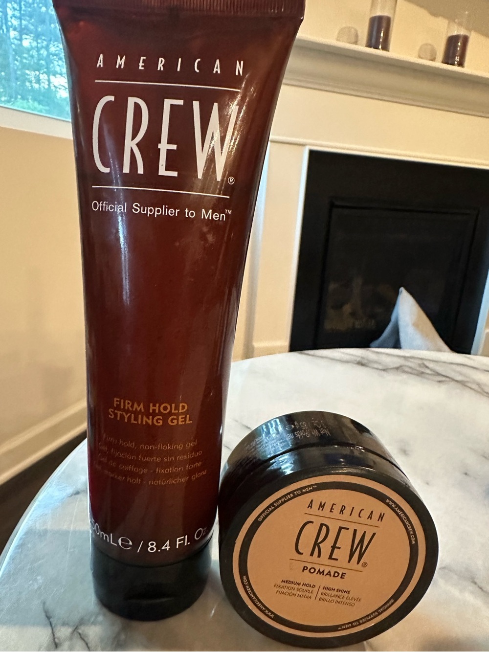 Firm Hold Styling Gel - Brown & pomade